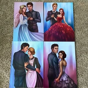 The Selection Inspired Character Art Prints